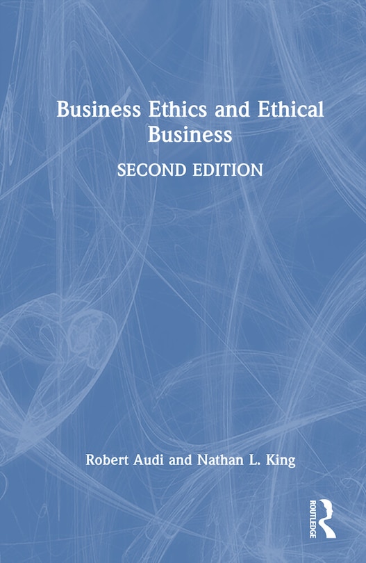 Couverture_Business Ethics and Ethical Business