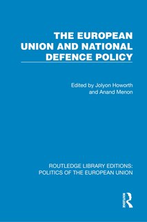 Couverture_The European Union and National Defence Policy