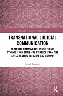 Front cover_Transnational Judicial Communication
