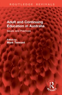 Front cover_Adult and Continuing Education in Australia
