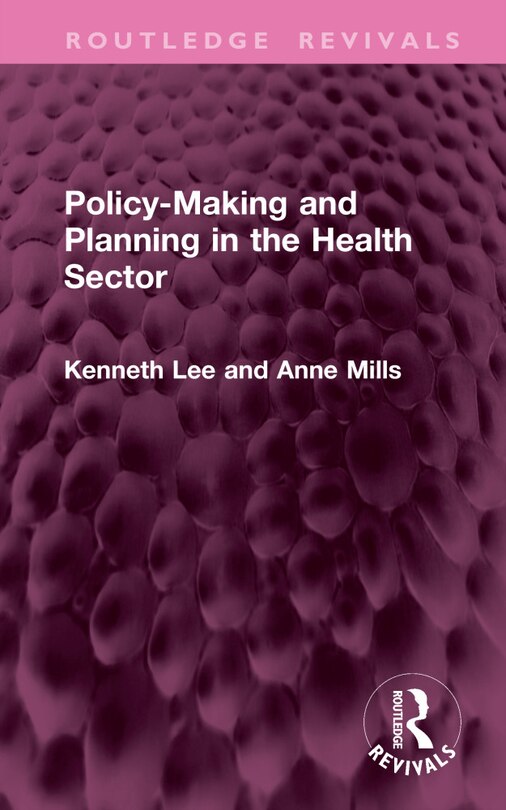 Couverture_Policy-Making and Planning in the Health Sector