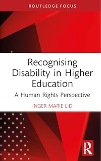 Couverture_Recognising Disability in Higher Education