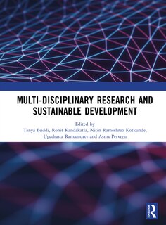 Couverture_Multi-Disciplinary Research and Sustainable Development