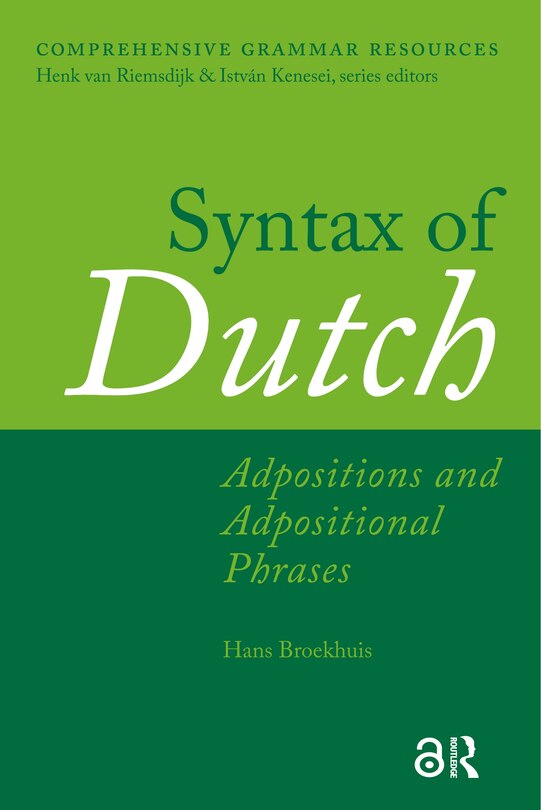 Couverture_Syntax of Dutch