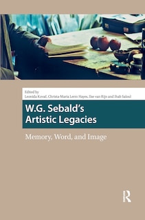 Front cover_W.G. Sebald's Artistic Legacies