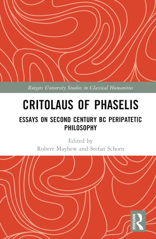 Front cover_Critolaus of Phaselis