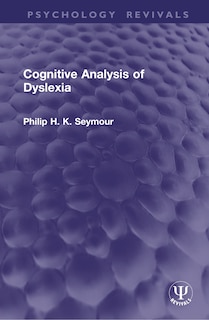 Couverture_Cognitive Analysis of Dyslexia