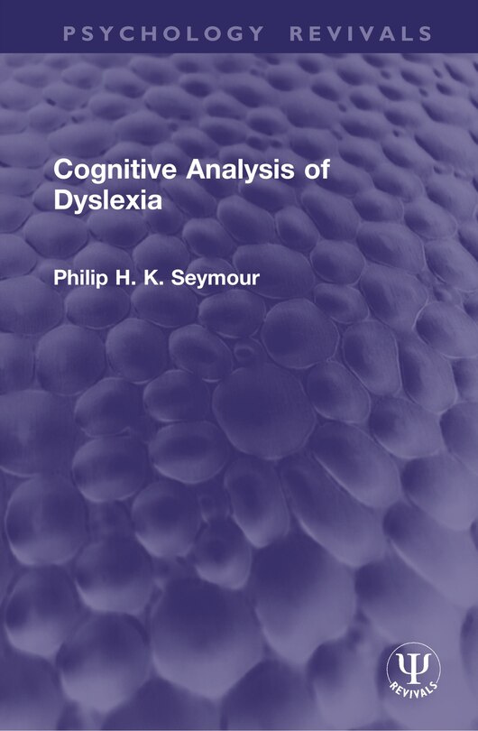 Couverture_Cognitive Analysis of Dyslexia