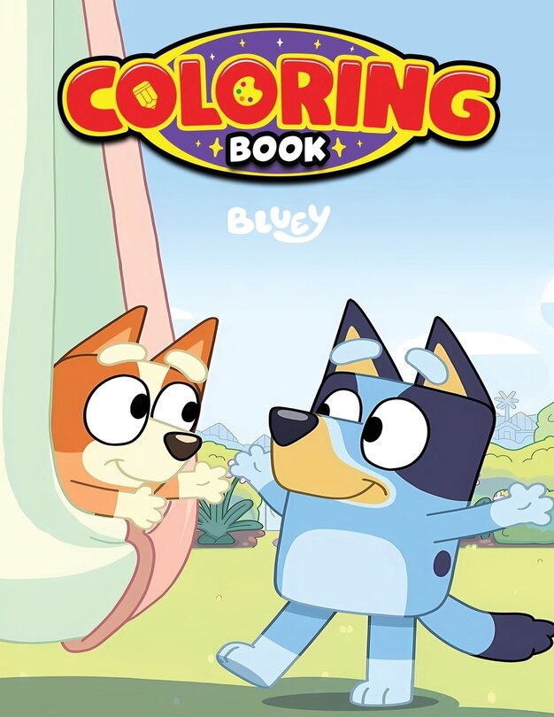 Bluey Coloring Book: Bluey Big Coloring Book For Kids And Teens- Big ...