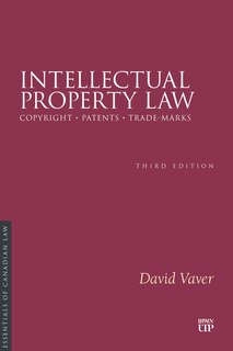 Couverture_Intellectual Property Law, Third Edition