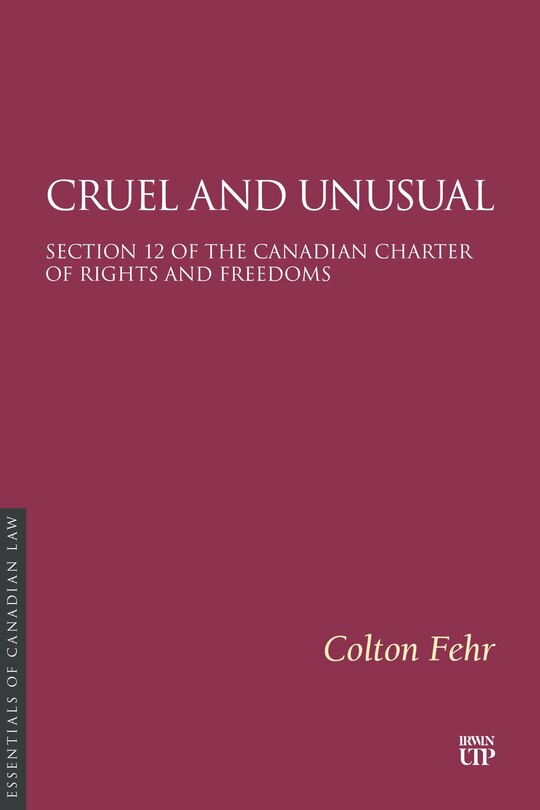 Front cover_Cruel and Unusual