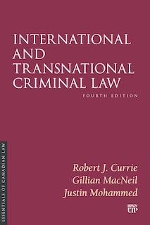 Front cover_International and Transnational Criminal Law