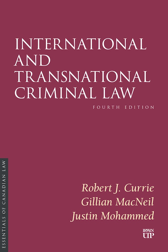 Front cover_International and Transnational Criminal Law