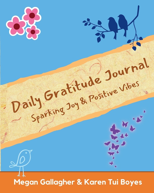 Couverture_Daily Gratitude Journal - Sparking Joy & Positive Vibes