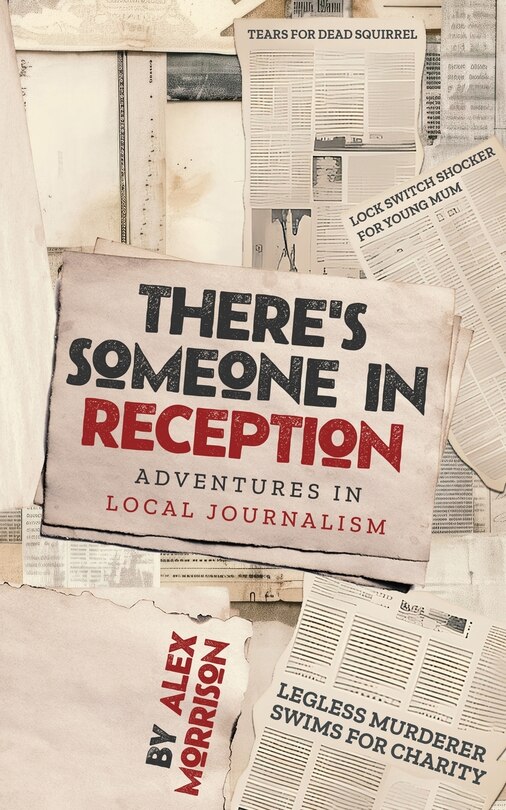Front cover_There's Someone in Reception