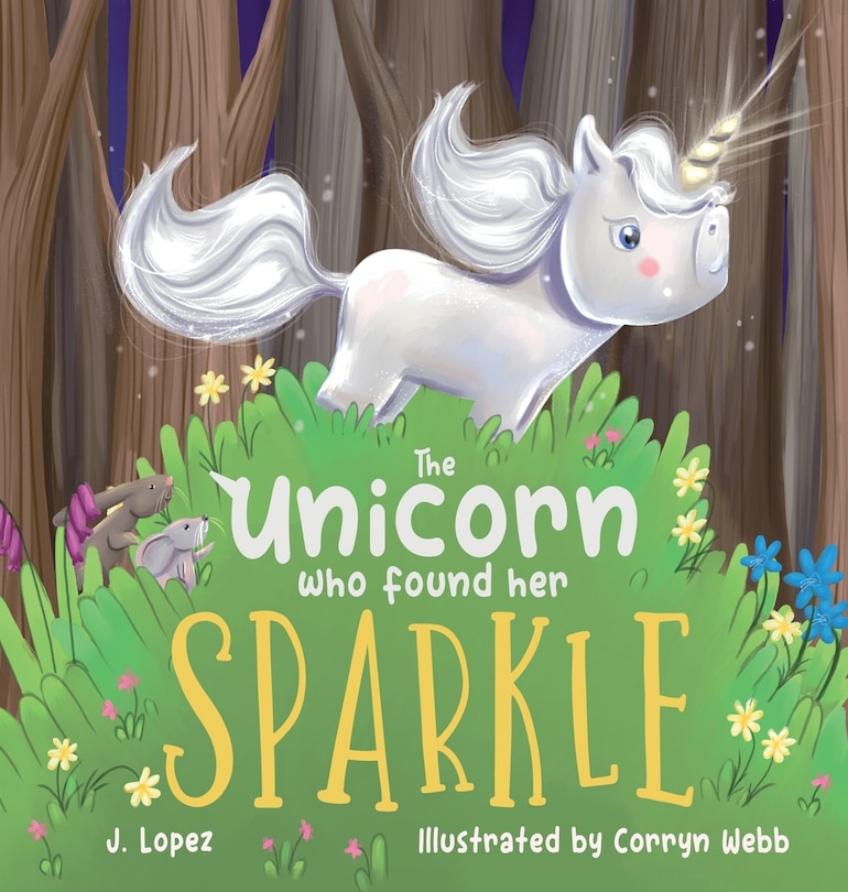 Front cover_The Unicorn Who Found Her Sparkle