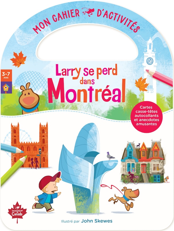 Front cover_Larry se perd dans Montréal - Mon cahier d'activités