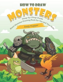 Couverture_How to Draw Monsters Step-by-Step Guide