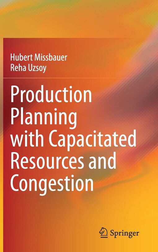 Couverture_Production Planning With Capacitated Resources And Congestion