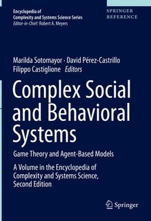 Couverture_Complex Social And Behavioral Systems