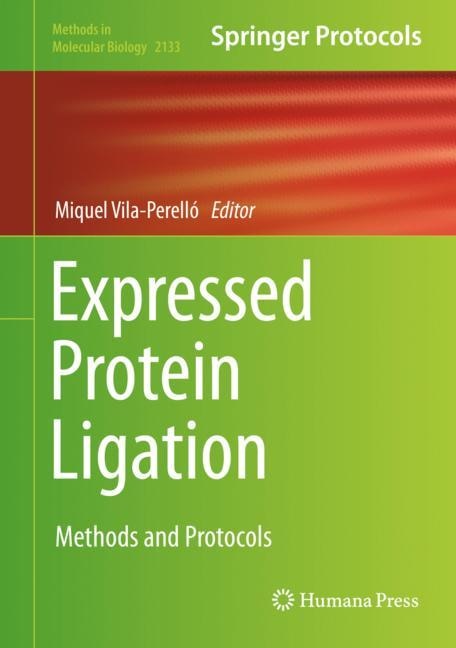 Couverture_Expressed Protein Ligation