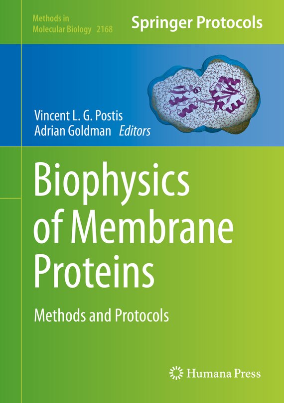 Couverture_Biophysics Of Membrane Proteins