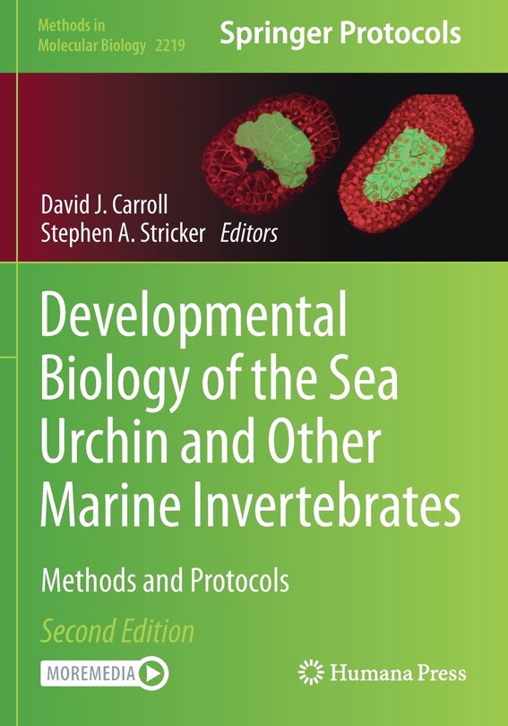 Couverture_Developmental Biology Of The Sea Urchin And Other Marine Invertebrates