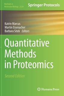 Couverture_Quantitative Methods In Proteomics