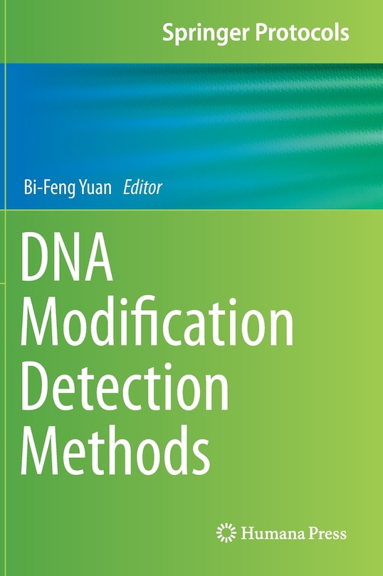 Front cover_Dna Modification Detection Methods