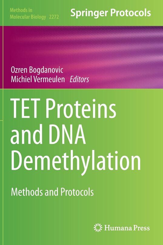 Front cover_Tet Proteins And Dna Demethylation