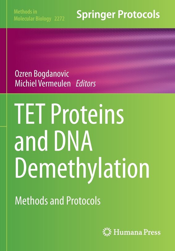 Front cover_TET Proteins and DNA Demethylation