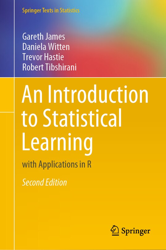 Couverture_An Introduction To Statistical Learning