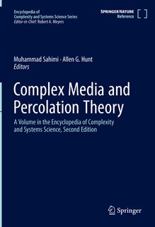 Front cover_Complex Media and Percolation Theory