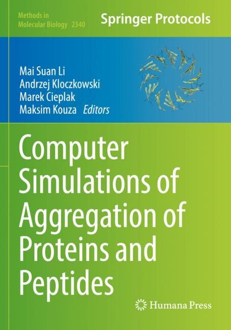 Couverture_Computer Simulations of Aggregation of Proteins and Peptides