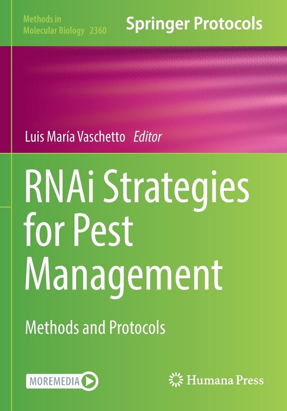 Front cover_RNAi Strategies for Pest Management