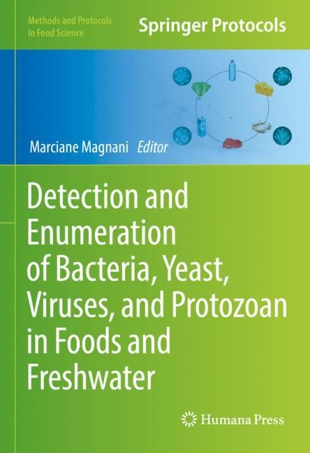 Front cover_Detection And Enumeration Of Bacteria, Yeast, Viruses, And Protozoan In Foods And Freshwater