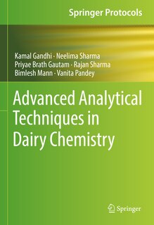 Front cover_Advanced Analytical Techniques In Dairy Chemistry
