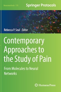 Couverture_Contemporary Approaches To The Study Of Pain