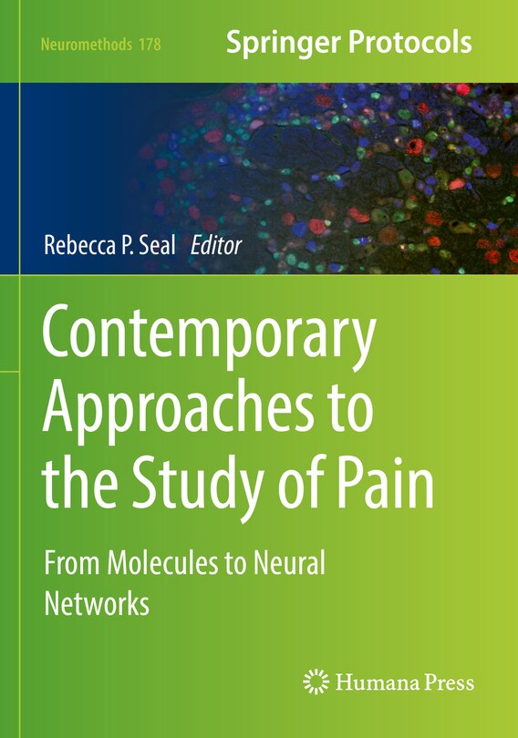 Couverture_Contemporary Approaches to the Study of Pain
