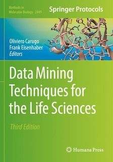 Couverture_Data Mining Techniques for the Life Sciences