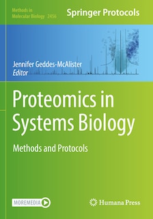 Couverture_Proteomics in Systems Biology