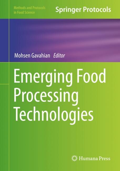 Couverture_Emerging Food Processing Technologies