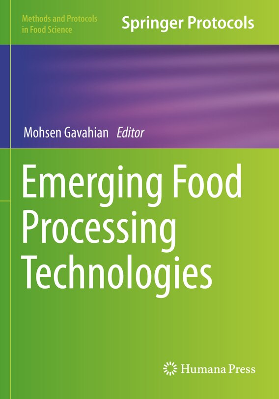 Couverture_Emerging Food Processing Technologies