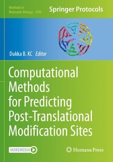 Front cover_Computational Methods for Predicting Post-Translational Modification Sites