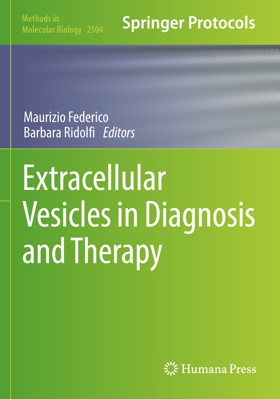 Front cover_Extracellular Vesicles in Diagnosis and Therapy