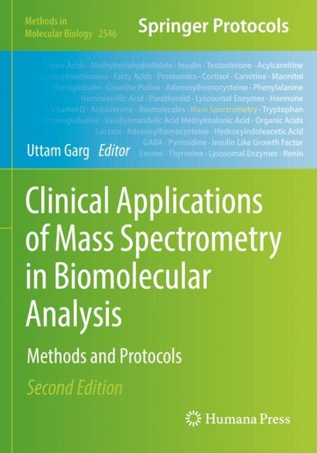 Front cover_Clinical Applications of Mass Spectrometry in Biomolecular Analysis