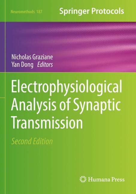 Front cover_Electrophysiological Analysis of Synaptic Transmission