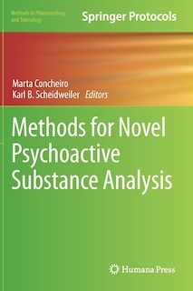 Couverture_Methods for Novel Psychoactive Substance Analysis