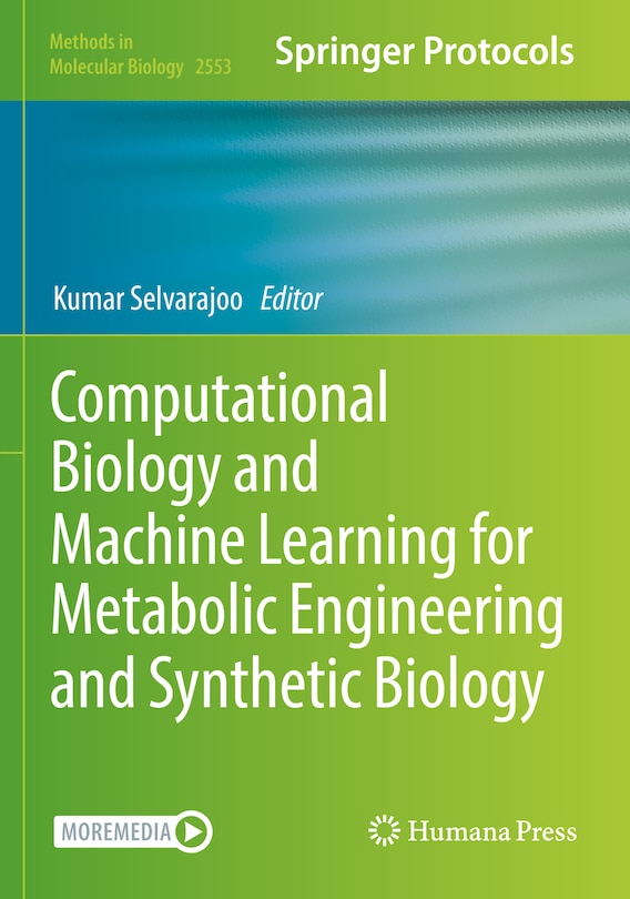 Front cover_Computational Biology and Machine Learning for Metabolic Engineering and Synthetic Biology