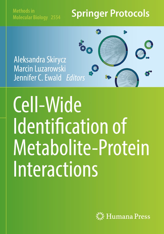 Front cover_Cell-Wide Identification of Metabolite-Protein Interactions